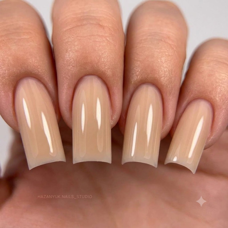 VALERI nail extension gel - Builder Gel - №6 Cacao (cocoa), jar, 15 ml