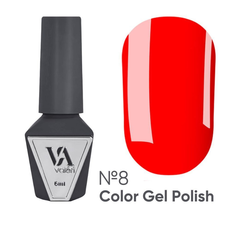 Гель-лак для нігтів VALERI Color №08, 6 мл