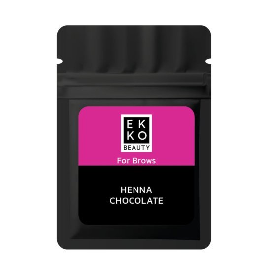 Хна для бровей Ekko Beauty - САШЕ 7 г - Chocolate