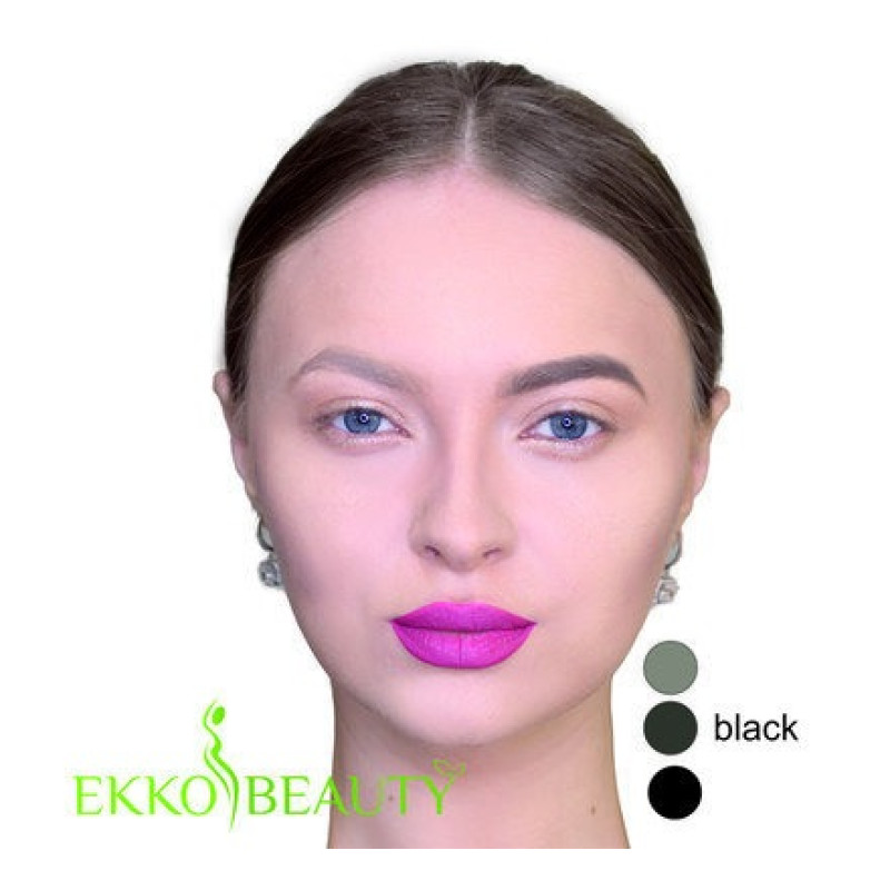 Eyebrow henna Ekko Beauty - 5 g bottle - Black