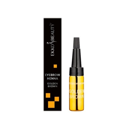 Eyebrow Henna Ekko Beauty - 5g bottle - Golden Brown