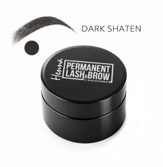 Permanent Lash&Brow Eyebrow Henna - Dark Brown, 5g