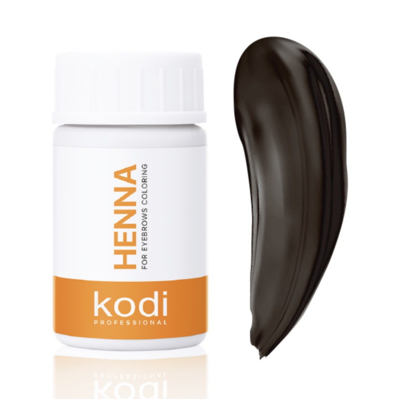 Henna do koloryzacji brwi Kodi/Dark Brown (ciemny brąz), 5g