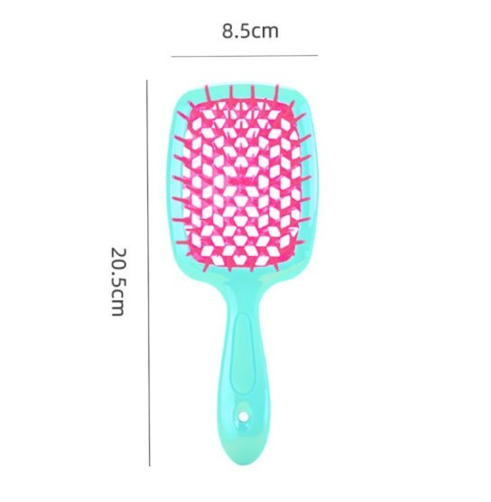 Расческа для волос Hair Brush - белая ручка с малиновой серединой | в коробке |