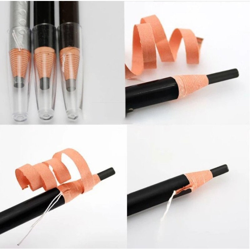 Олівець для брів самозаточувальний - Cosmetic art 1818 - №9 - brown
