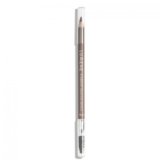 Карандаш для бровей LUMENE Eyebrow Shaping Pencil / №2 Серо-коричневый