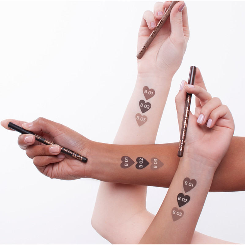 Eyebrow pencil powder ELAN Brow Liner PRO B 03