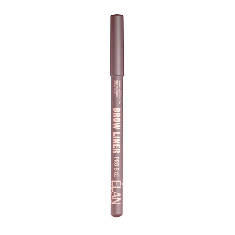 Pudrowy ołówek do brwi ELAN Brow Liner PRO B 01 / średni brąz