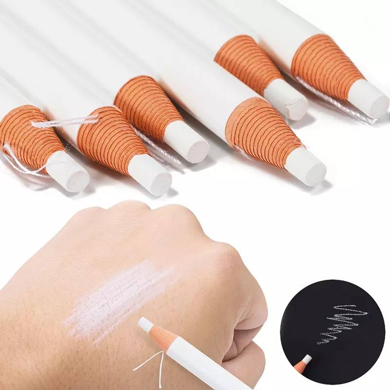Self-sharpening eyebrow pencil / WHITE, white