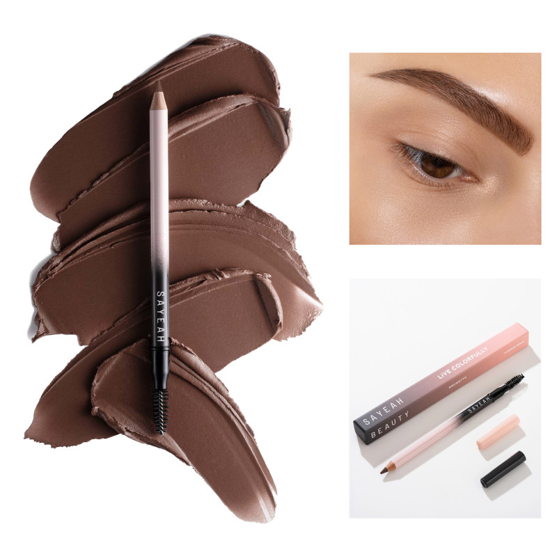 Олівець для брів Sayeah Beauty - Brow Pencil - BRUNETTE