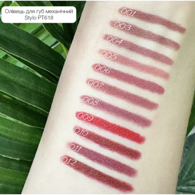 Automatic waterproof lip pencil TopFace / Stylo Lipliner (PT618) / 003