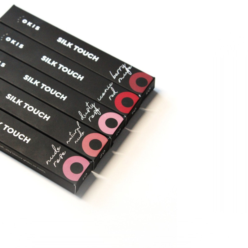 Олівець для губ Okis Brow - Silk Touch - 04 Iconic Red