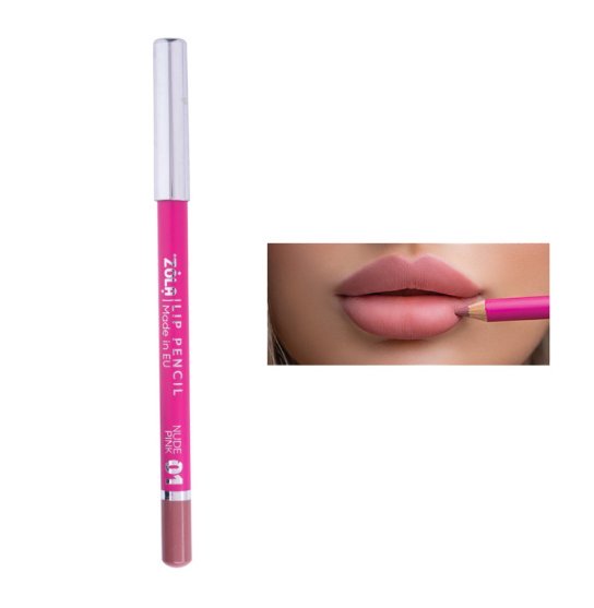 Карандаш для губ ZOLA Lip Pencil / 01 NUDE PINK