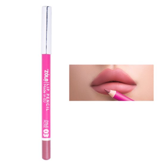 Карандаш для губ ZOLA Lip Pencil / 03 PALE ROSE