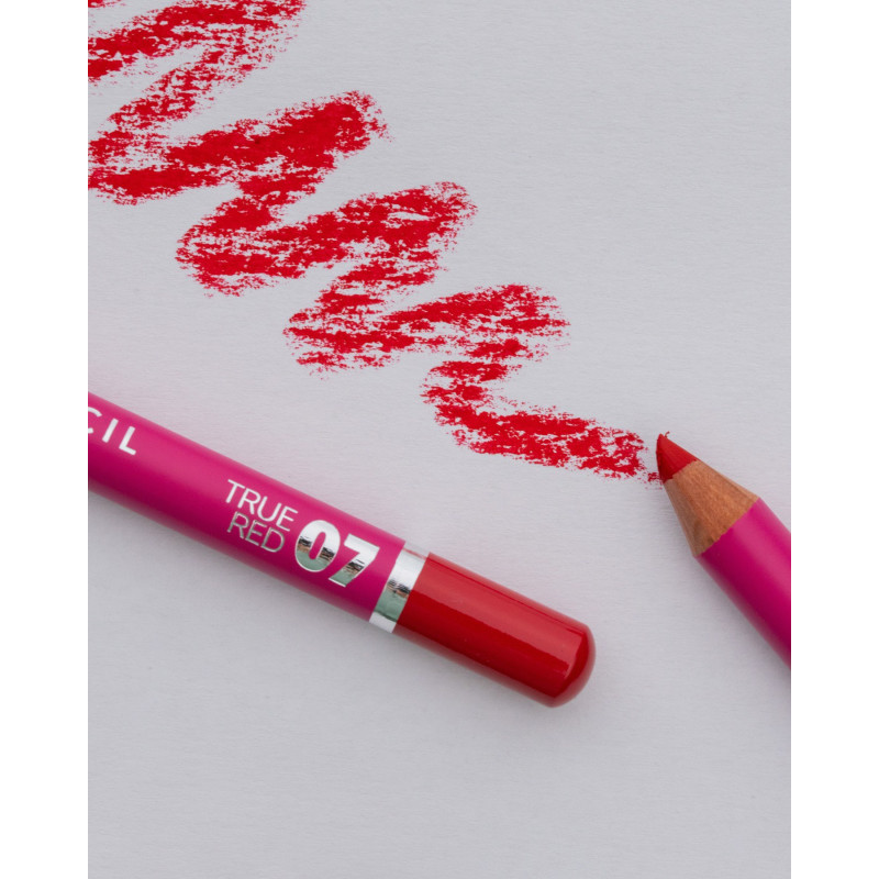 Kredka do ust ZOLA Lip Pencil / 07 True Red