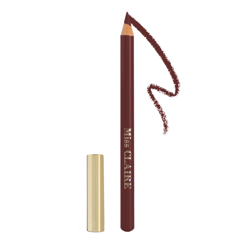 Олівець для губ  Золотий ковпачок  Miss Claire Lip Pencil / L1
