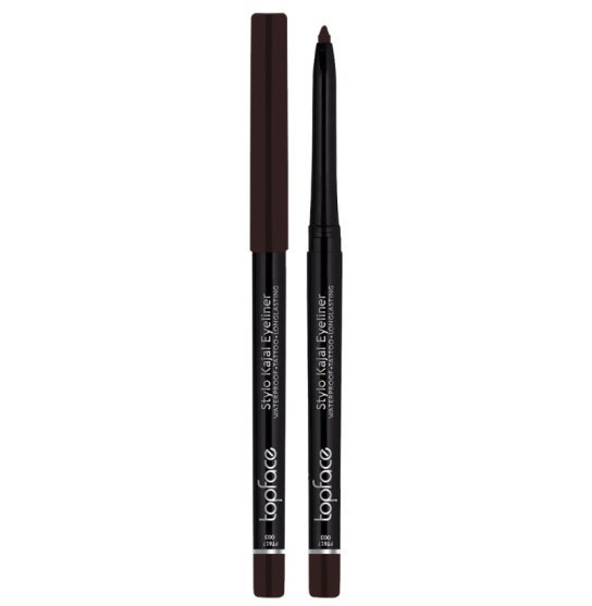 Карандаш-каял для глаз TopFace / Stylo Kajal Eyeliner (PT617) / 003- Brown