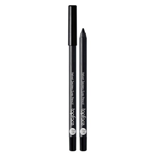 TopFace / Velvet Smokey Eyes Pencil (PT605) / 003 - black, 4.8 g