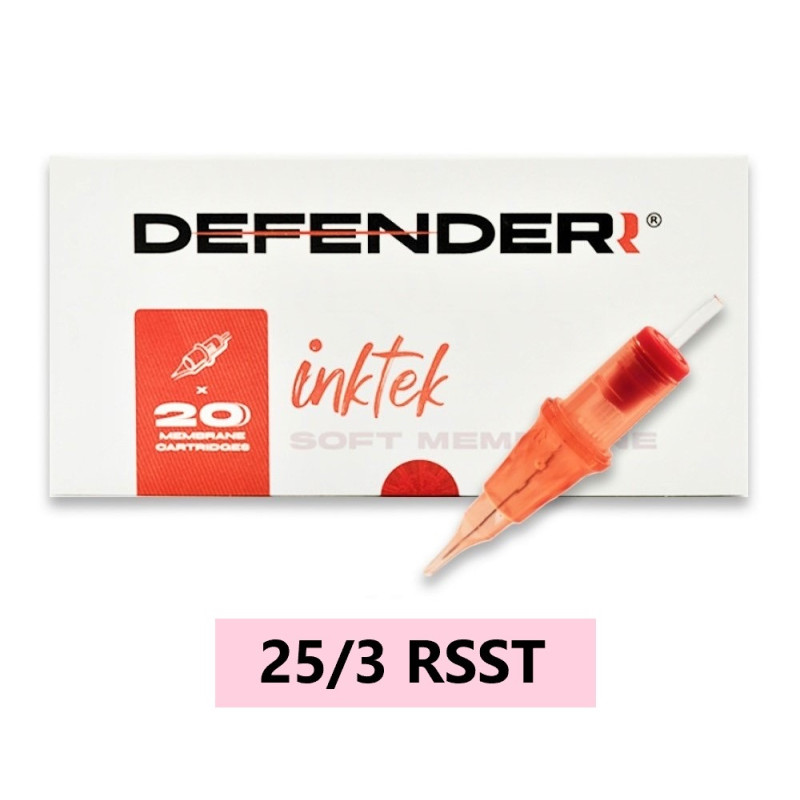 Картриджи DEFENDERR / InkTek Soft Membrane / 25/3 RSST / набор 20 шт