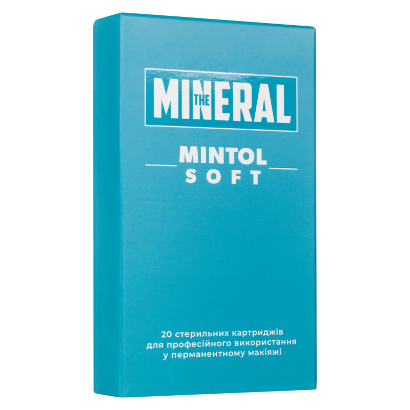 Картриджі The Mineral - Mintol SOFT - 0.35 1RLLT - упаковка 20 шт (бірюзові)