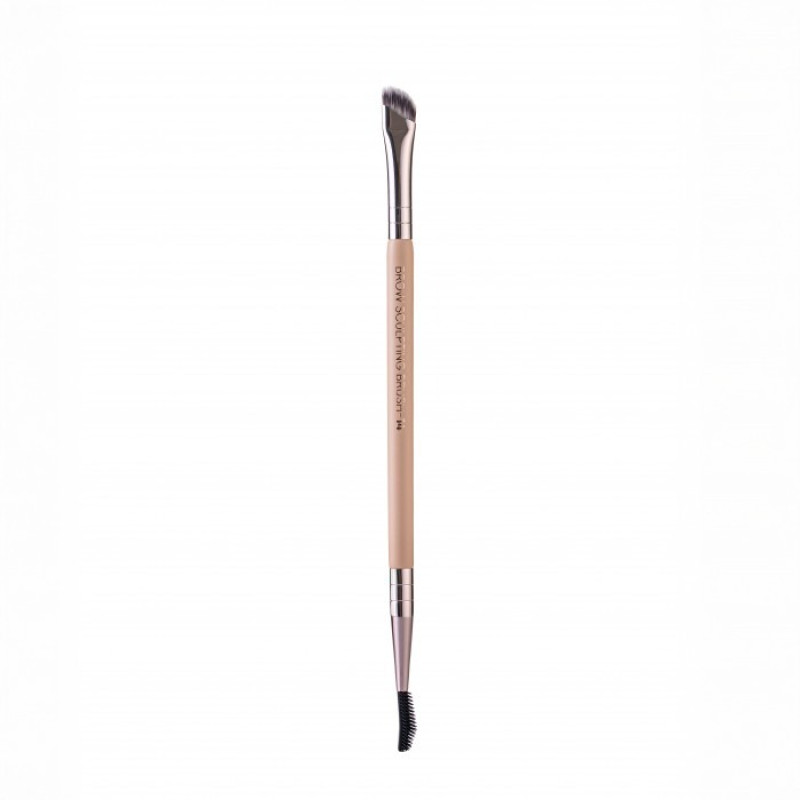 NEVERTI Double-Ended Eyebrow Brush (NP150) - #F14