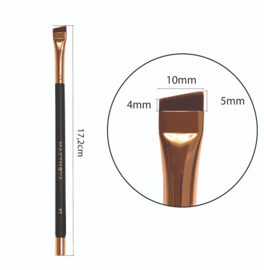 Eyebrow and makeup brush MAXYMOVA / №3