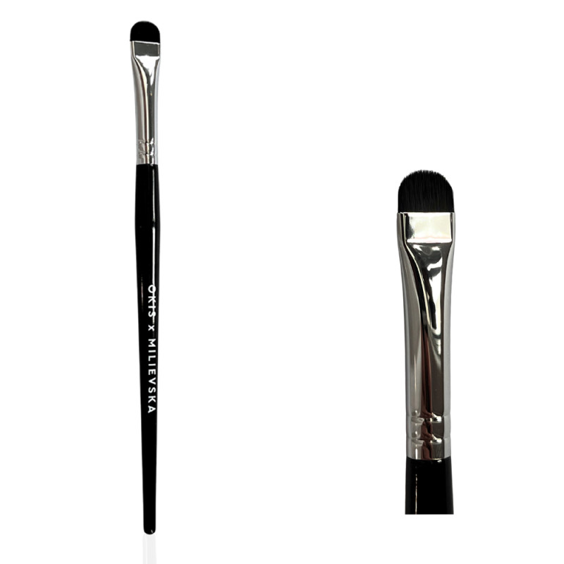 Пензель для брів OKIS x Milievska - Line Definer Brush (для підчищення ліній)