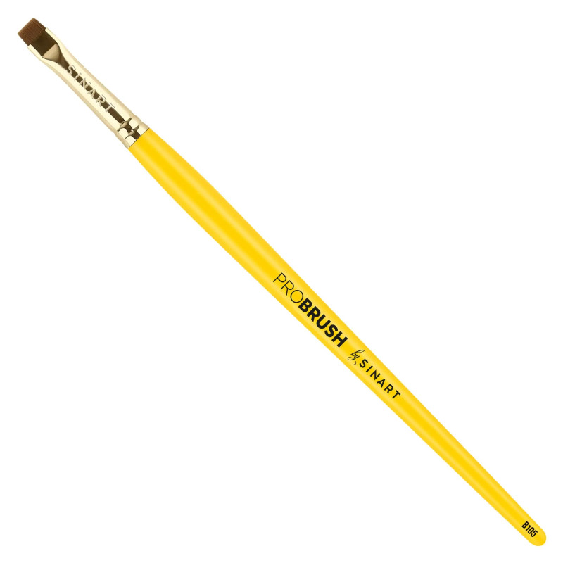 Eyebrow brush Sinart PROBRUSH / B105 straight / yellow
