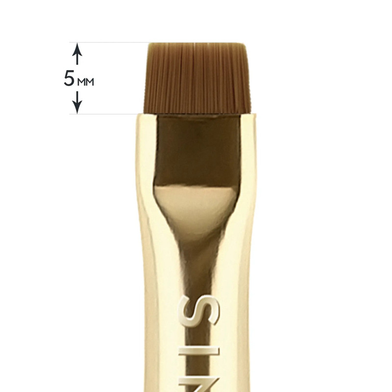 Eyebrow brush Sinart PROBRUSH / B105 straight / yellow