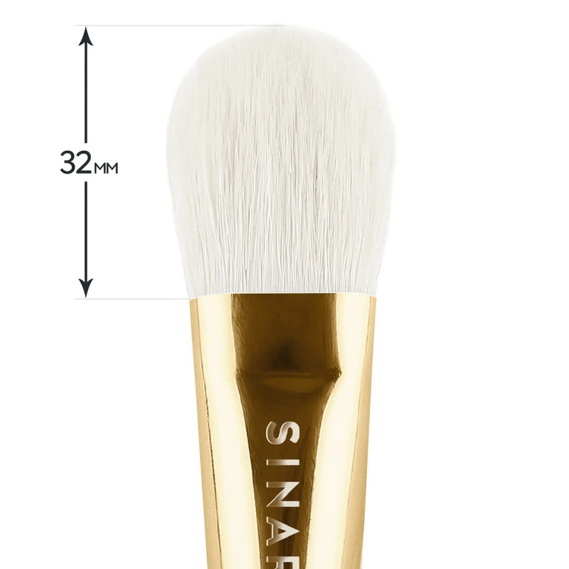 Pędzel do twarzy Sinart PROBRUSH / S004 / żółty