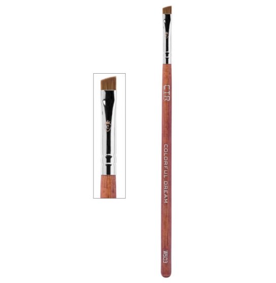 Eyebrow brush CTR GROUP & KUCHMA NATALI / mahogany handle W503