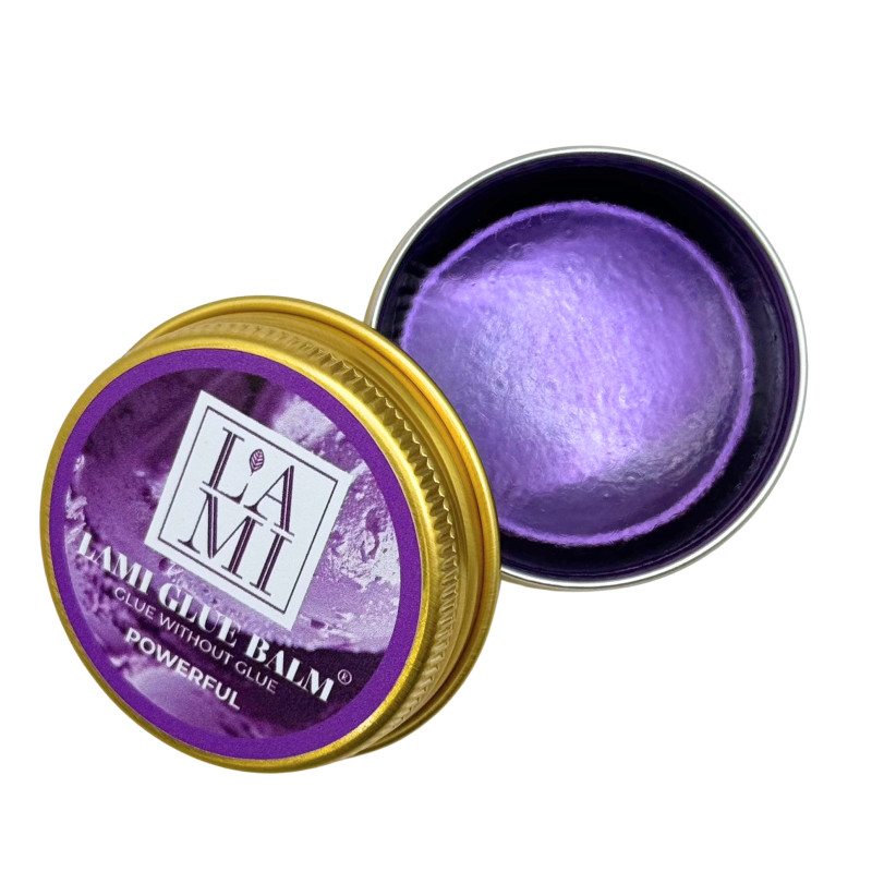 Klej do laminowania rzęs mocny "bez kleju" Lami Lashes - Mocny - Winogronowy (fioletowy) 5 ml (mini)