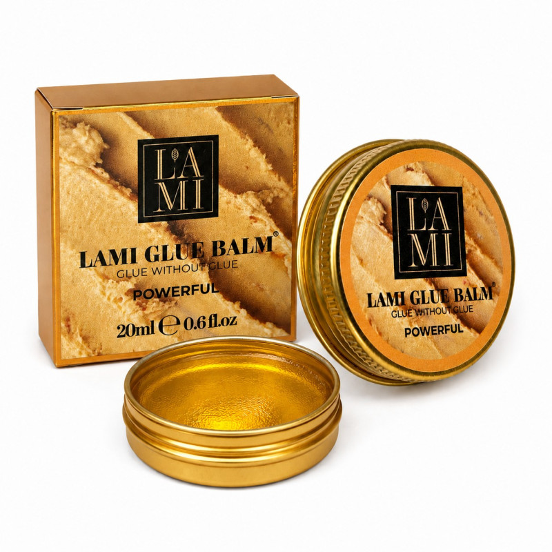 Клей для ламінування вій потужний без клею Lami Lashes - Powerful - Melon (оранж) 20 мл