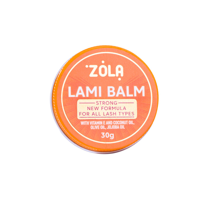 Klej do laminowania rzęs ZOLA Lami Balm / Pomarańcza, 30 gr