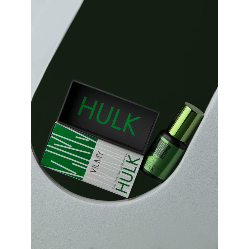 Przezroczysty klej do przedłużania rzęs VILMY - HULK, 6 ml