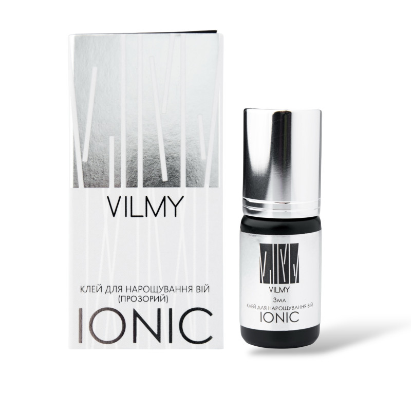 Клей для нарощування вій прозорий VILMY - IONIС, 3 мл