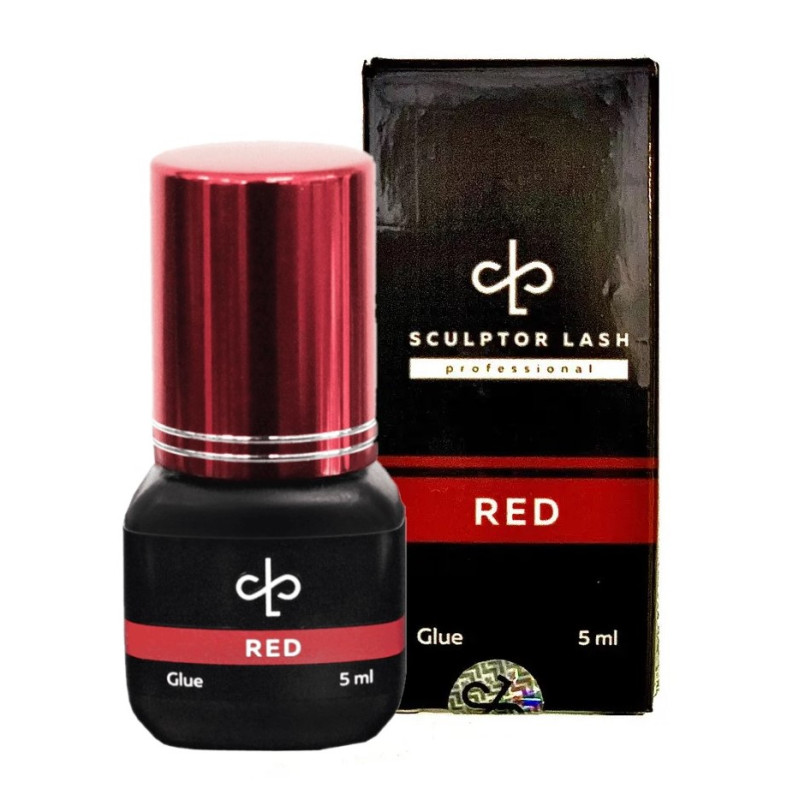 Клей для наращивания ресниц Sculptor Lash / Red (0,3-0,5 сек), 5 мл