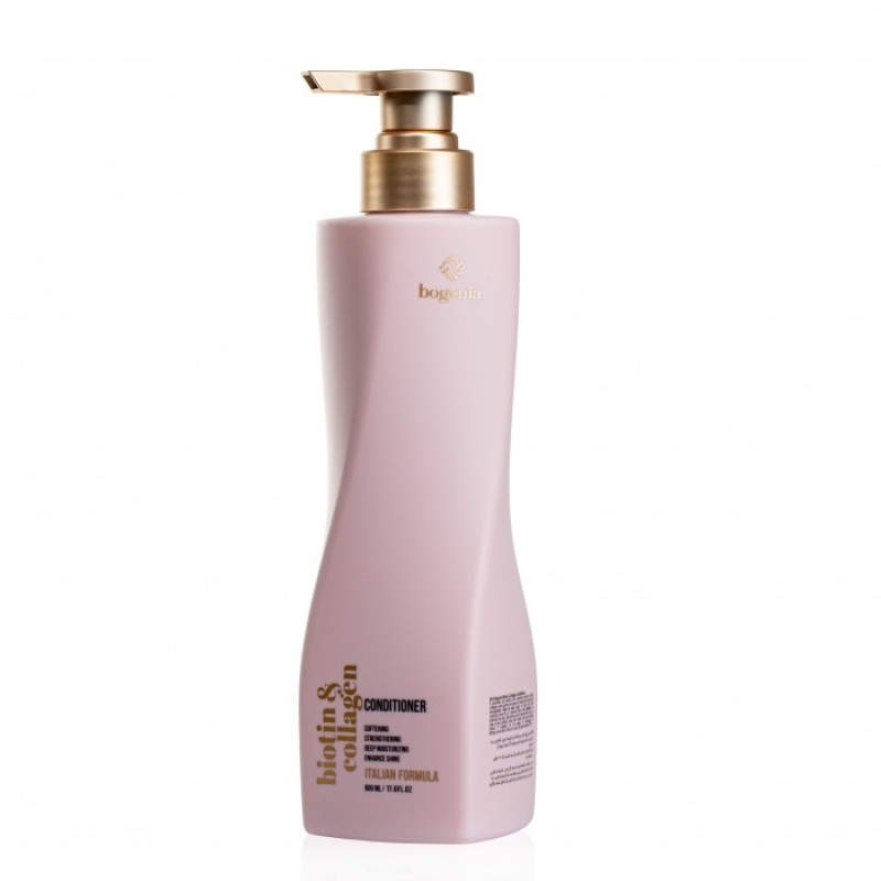 Odżywka do włosów Bogenia – Biotyna i kolagen (BG451 №002), 500 ml