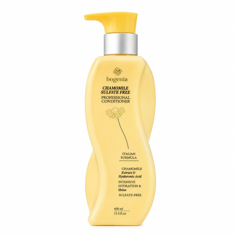 Кондиціонер для волосся з ромашкою Bogenia - Chamomile Sulfate Free Conditioner (BG461 №002), 400 мл