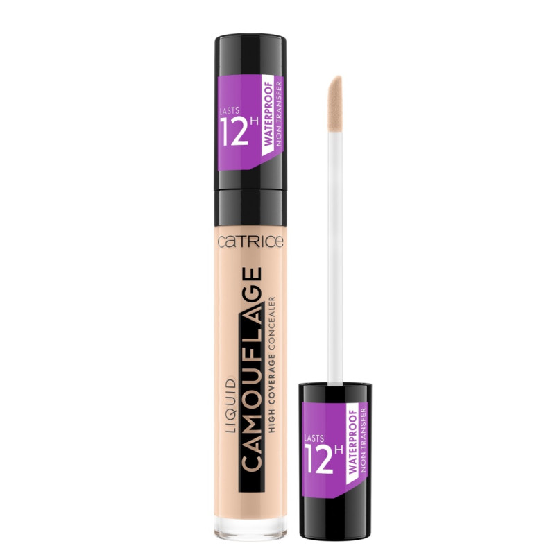 Korektor w płynie Catrice - Liquid Camouflage High Coverage Concealer - 005 - Light Natural, 5 ml
