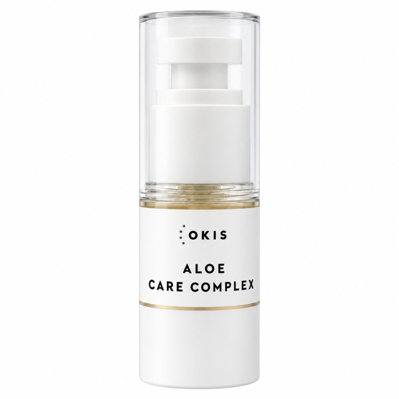 Koncentrat aloesowy do głębokiego nawilżenia brwi i rzęs Okis Brow - ALOE CARE COMPLEX, 15 ml