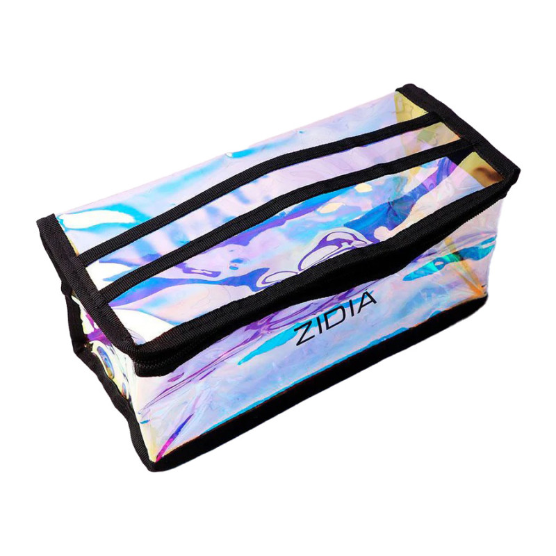 Cosmetic bag ZIDIA "Pisa" 24x11x11 cm / chameleon rectangular