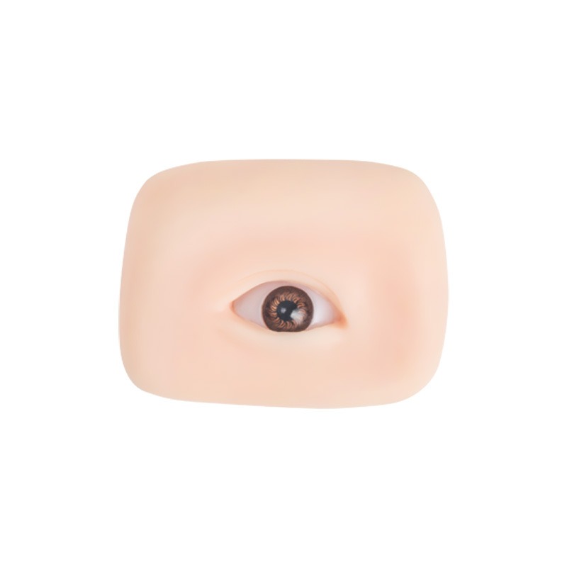 Artificial hyperrealistic skin for tattoo training / “Eye”, 1 piece