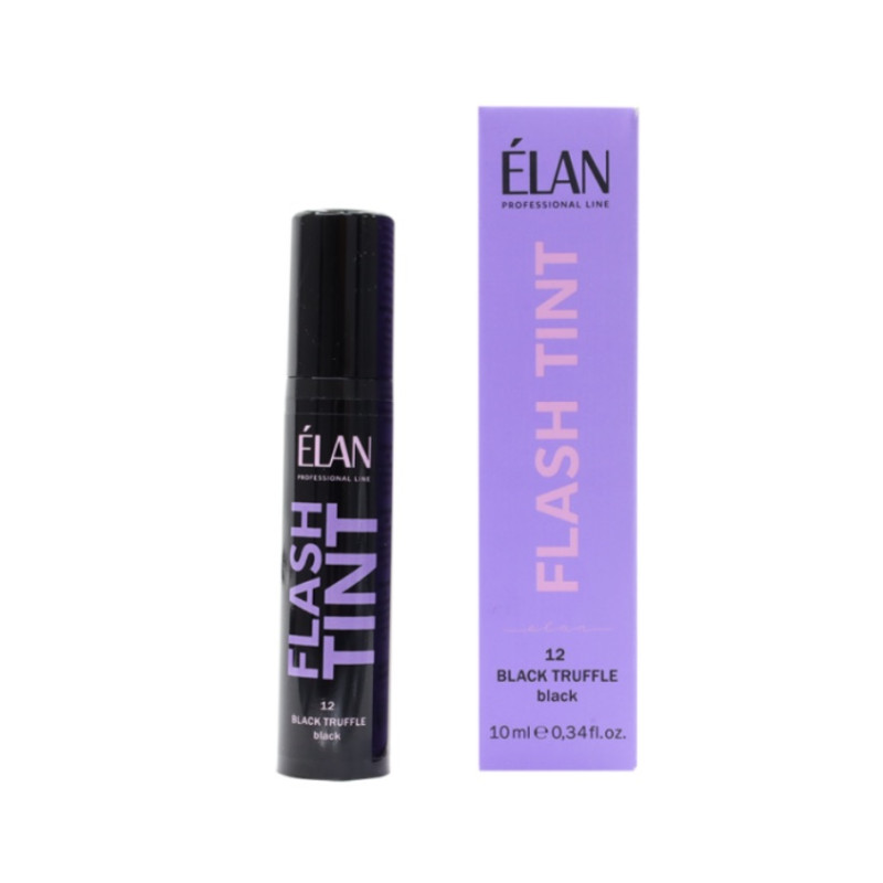 Фарба для брів ELAN - FLASH TINT - 12 Black Truffle, 10 мл