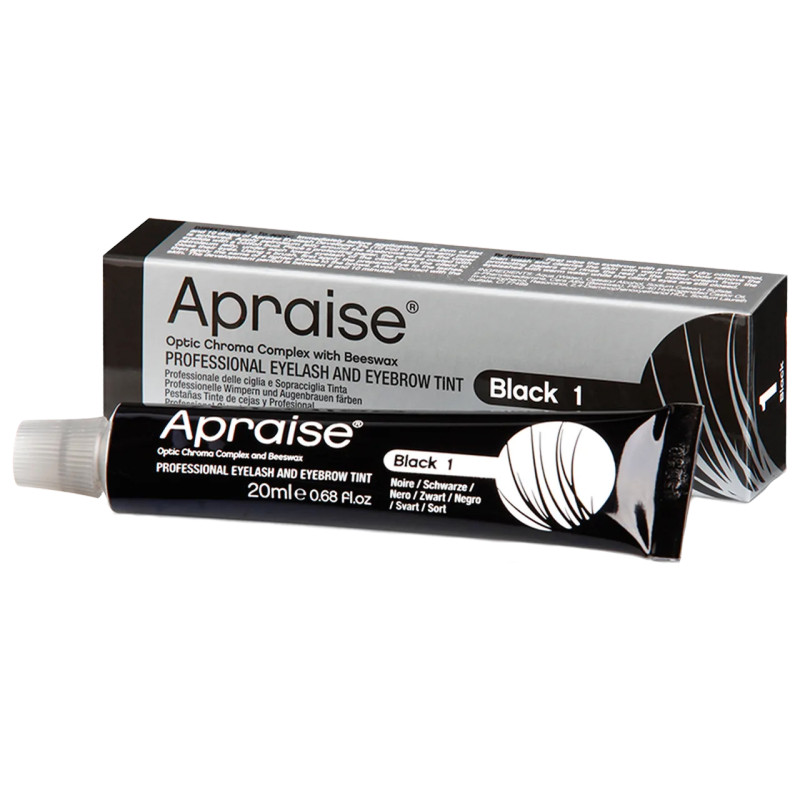 Краска для бровей и ресниц Apraise Black 1 / туба, 20 мл