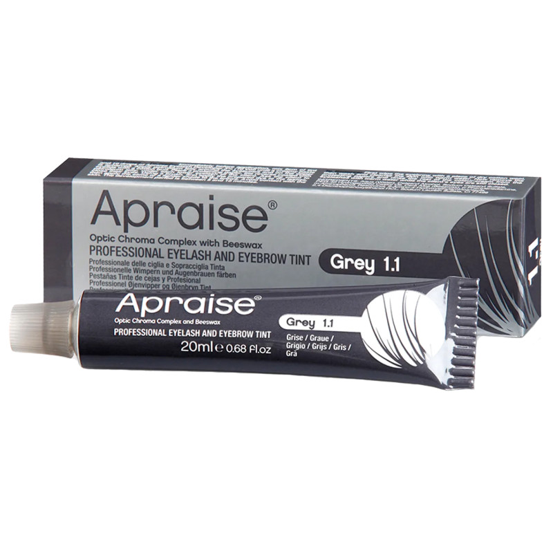 Фарба для брів та вій Apraise Grey 1.1/туба, 20 мл