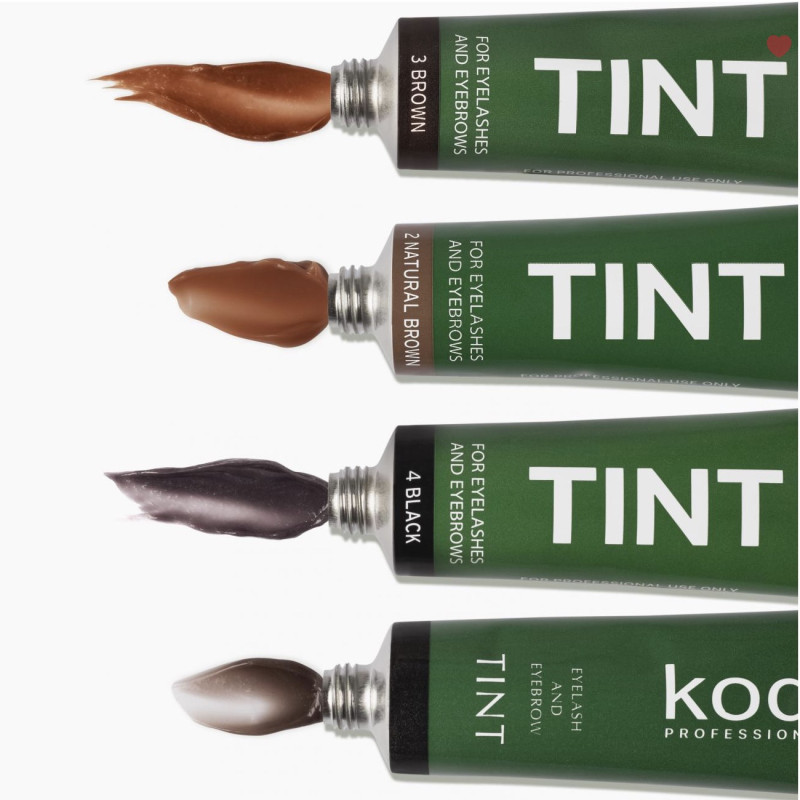 Фарба для брів та вій Kodi / 3 Brown (коричнева), 15 мл