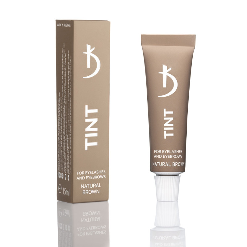 Фарба для брів та вій Kodi - Tint for Eyelashes and Eyebrows - Natural brown, 15 мл