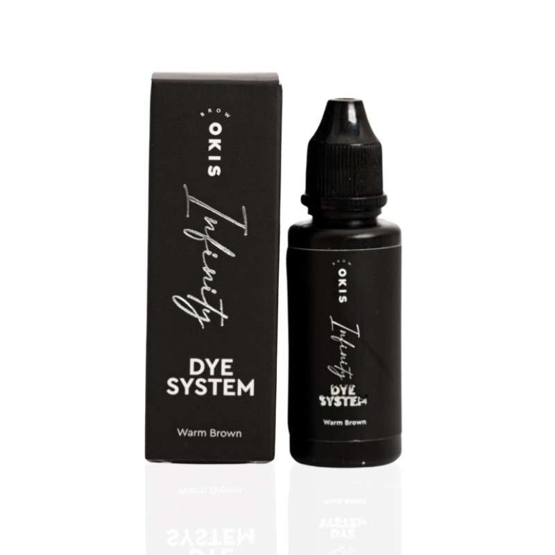 Фарба для брів Okis Brow - INFINITY - Dye System - Warm Brown, 15 мл