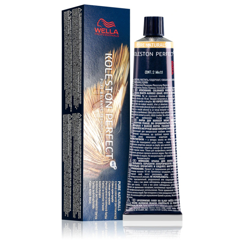 Hair dye Wella Professionals - Koleston Perfect ME+ Pure Naturals - 3/0, 60 ml